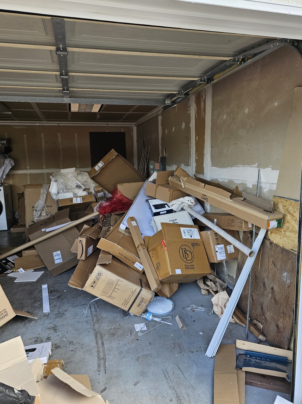 Garage cleanout in Orting WA
